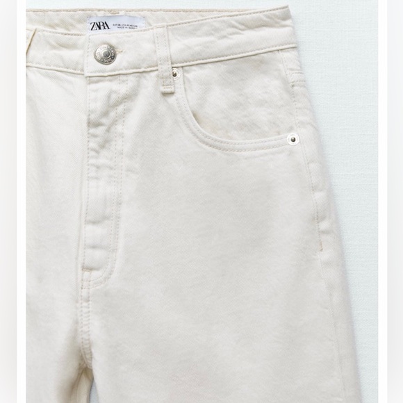 ZARA Jeans - High Waisted, Wide Leg - Size 8 - Picture 8 of 8